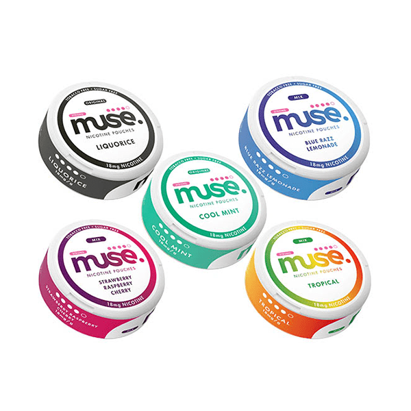 18mg Muse Nicotine Pouches - 20 PouchesSmoking ProductsMuseVaperr Shop