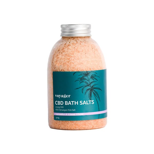 Voyager 275mg CBD Lavender & Ylang Ylang Bath Salts - 500gCBD ProductsVoyagerVaperr Shop